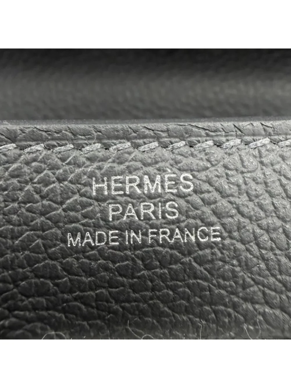 Hermes Kelly Wallet To Go Color Ardoise Silver Shoulder